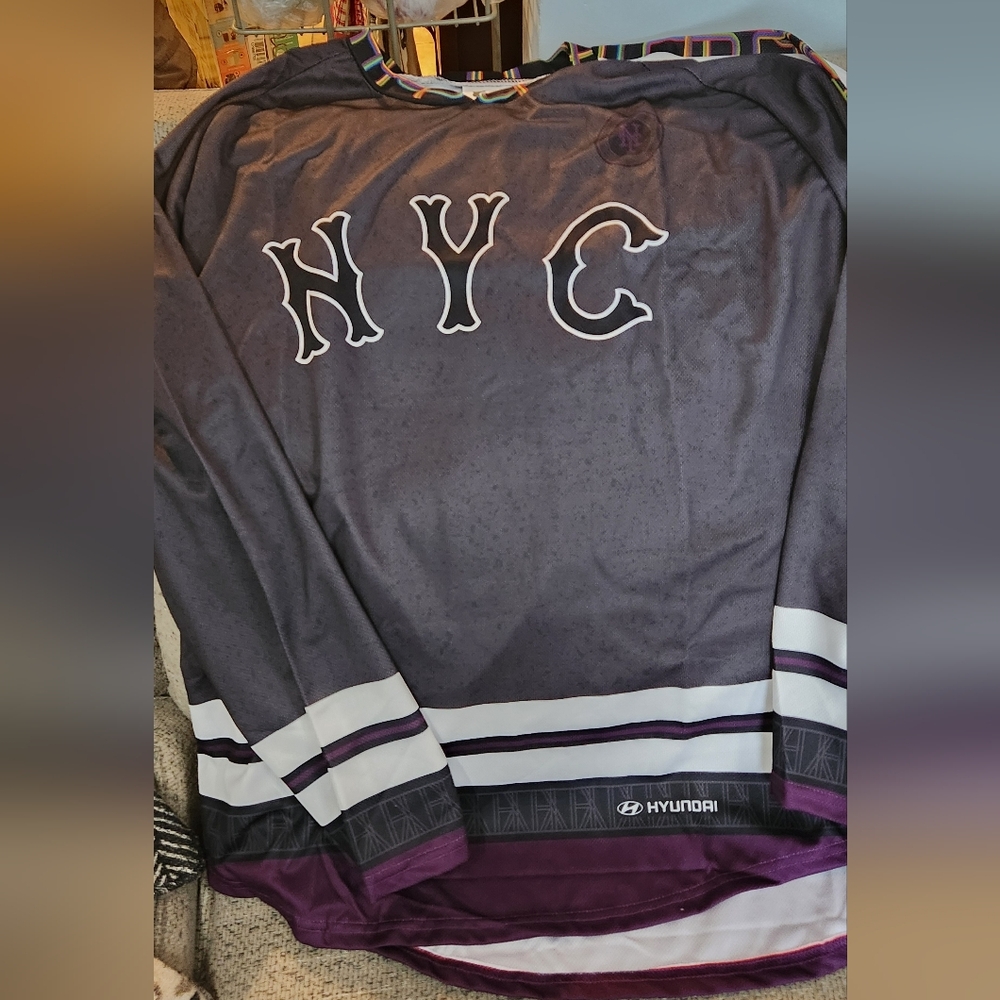 New York Mets 2025 City Connect Clay Holmes Jersey XL Hyundai Citi Field